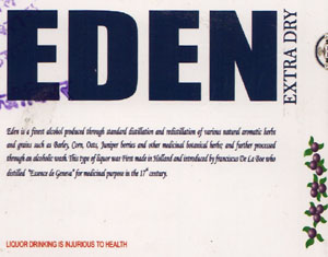 EDEN EXTRA DRY (and logo) trademark logo