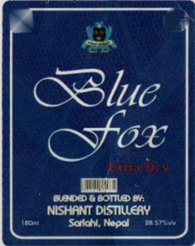 BLUE FOX (and logo) trademark logo