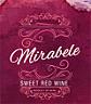 MIRABLE SWEET RED WINE (and logo) trademark logo
