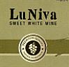 LUNIVA SWEET WHITE WINE (and logo) trademark logo