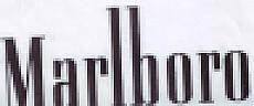 MARLBORO STYLIZED LETTERS (and logo) trademark logo