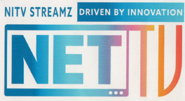 NITV STREAMZ NET TV (and logo) trademark logo