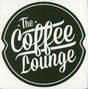 THE COFFEE LONGUE (and logo) trademark logo