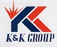 K & K GROUP (and logo) trademark logo