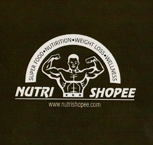 NUTRI SHOPEE (and logo) trademark logo