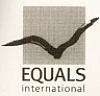 EQUALS INTERNATIONAL (and logo) trademark logo