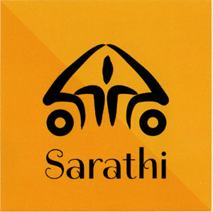 SARATHI (and logo) trademark logo