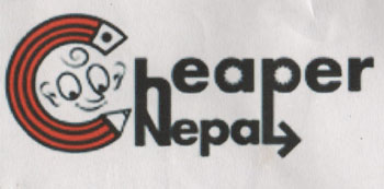 CHEAPER NEPAL (and logo) trademark logo
