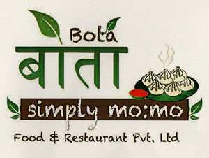 BOTA FOOD AND RESTAURANT (and logo) trademark logo