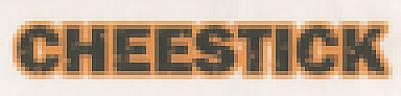 CHEESTICK (and logo) trademark logo