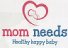 MOM NEEDS HEALTHY HAPPY BABY (and logo) trademark logo