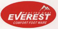 EVEREST COMFORT FOOTWEAR (and logo) trademark logo