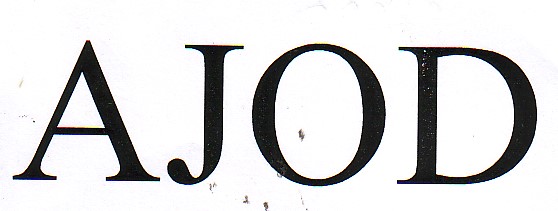 AJOD (and logo) trademark logo