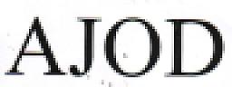 AJOD (and logo) trademark logo