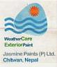 WEATHER CARE EXTERIOR PAINT (and logo) trademark logo