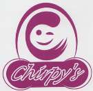 CHIRPYS (and logo) trademark logo