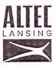 ALTEC LANSING (and logo) trademark logo