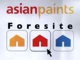 ASIAN PAINTS FORESITE(LOGO) IN COLOUR (and logo) trademark logo