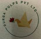 DURGA PULPS PVT.LTD (and logo) trademark logo