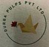 DURGA PULPS PVT.LTD (and logo) trademark logo