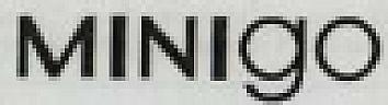 MINIGO (and logo) trademark logo