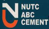 NUTC ABC CEMENT (and logo) trademark logo