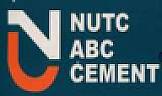 NUTC ABC CEMENT (and logo) trademark logo