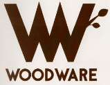 WOODWARE (and logo) trademark logo