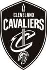 CLEVELAND CAVALIERS WITH C, SWORD AND SHIELD DESIGN (and logo) trademark logo
