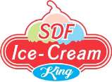 SDF ICE CREAM KING (and logo) trademark logo