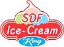 SDF ICE CREAM KING (and logo) trademark logo