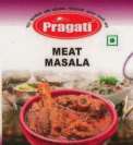 PRAGATI MEAT MASALA (and logo) trademark logo