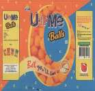 UN ME BALLS (and logo) trademark logo