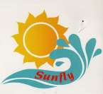 SUNFLY (and logo) trademark logo