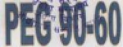 PEG 90-60 (and logo) trademark logo