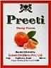 PREETI ORANGE FLAVOUR (and logo) trademark logo