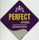 PERFECT STEEL (and logo) trademark logo