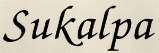 SUKALPA (and logo) trademark logo