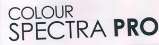 COLOUR SPECTRA PRO (and logo) trademark logo