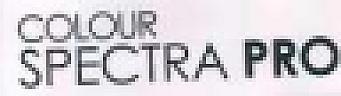 COLOUR SPECTRA PRO (and logo) trademark logo
