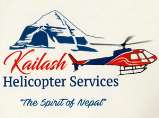KAILASH HELICOPTER SERVICE (and logo) trademark logo
