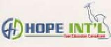 HOPE INT'L YOUR EDUCATION CONSULTANT (and logo) trademark logo