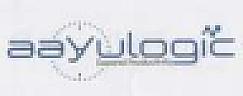 AAYULOGIC (and logo) trademark logo