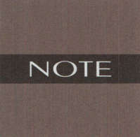 NOTE (and logo) trademark logo