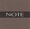 NOTE (and logo) trademark logo