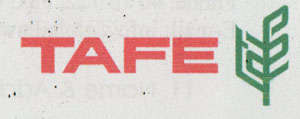 TAFE (and logo) trademark logo