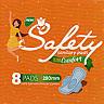 NEW SAFETY SANITARY PADS ULTRA (and logo) trademark logo