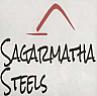 SAGARMATHA STEELS (and logo) trademark logo