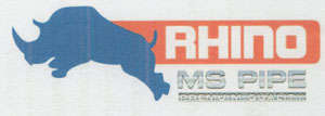 RHINO MS PIPE (and logo) trademark logo