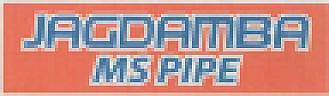 JAGDAMBA MS PIPE (and logo) trademark logo